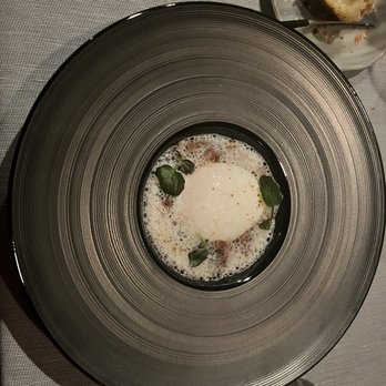 O' by Claude Le Tohic - Zaalouk and soft cook egg - French Near Me - San Francisco, California O' by Claude Le Tohic - Zaalouk and soft cook egg - French Near Me - San Francisco, California