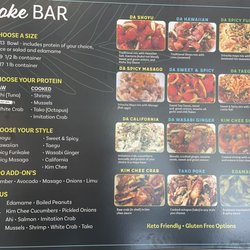 Lei's Poke Stop - Menu