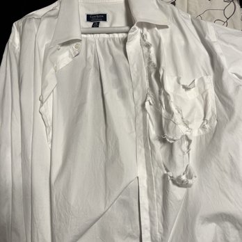Jones Cleaning Centers - Torn dress shirt - Carpet Cleaning Near Me - Fresno, California Jones Cleaning Centers - Torn dress shirt - Carpet Cleaning Near Me - Fresno, California