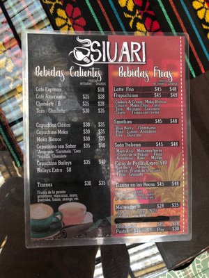Menu photo 3 Siuari Tecalitlán, JAL