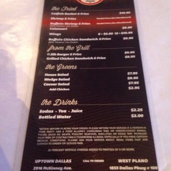 Shell Shack - Menu 2 - Seafood Near Me - Plano, Texas