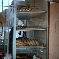 Johnny's Donuts - Donut case