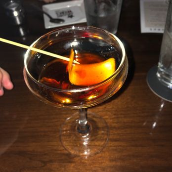 Bosscat Kitchen & Libations - Their twist on a boulevardier - New American Near Me - Houston, Texas