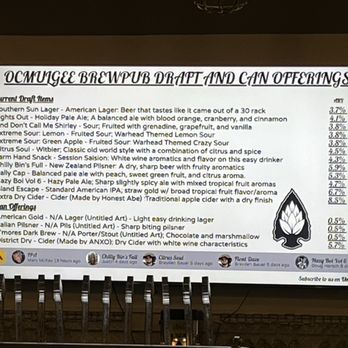Ocmulgee Brewpub - New American Near Me - Macon, Georgia