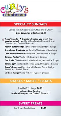 Curly's Frozen Custard by null