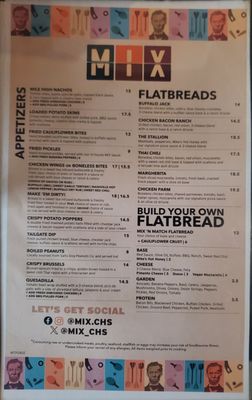 Menu photo 8 MIX Mount Pleasant, SC