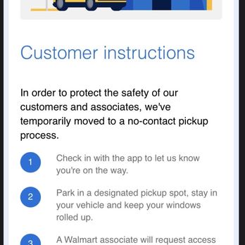 Walmart Supercenter - Online pick up check-in instructions. - Department Stores Near Me - Rosemead, California Walmart Supercenter - Online pick up check-in instructions. - Department Stores Near Me - Rosemead, California