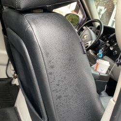 Pharoah Auto Detail & Accessories - White milky armor all spots not cleaned up