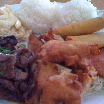 Kona Kitchen - Seattle - Lunch Time Combo Plate - Hawaiian Near Me - Seattle, Washington