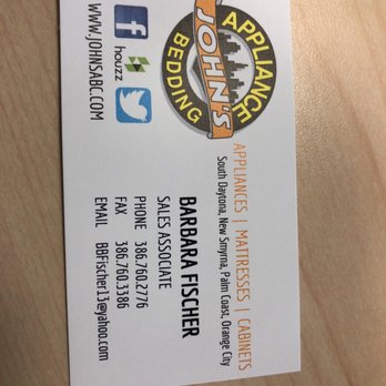 John's Appliance & Bedding - Very helpful for 18 yrs - Appliances Near Me - South Daytona, Florida John's Appliance & Bedding - Very helpful for 18 yrs - Appliances Near Me - South Daytona, Florida