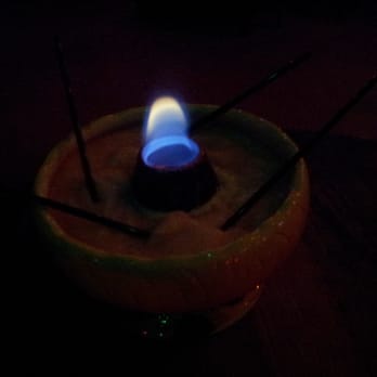 Bamboo Hut - Volcano bowl! - Tiki Bars Near Me - San Francisco, California Bamboo Hut - Volcano bowl! - Tiki Bars Near Me - San Francisco, California