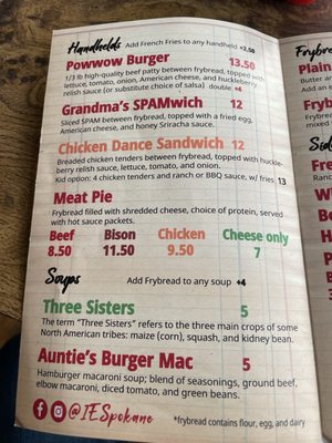 Menu photo 1 Indigenous Eats Spokane, WA
