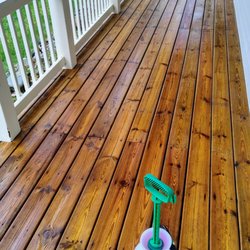Up North Pressure Washing & Handyman Services - Main Patio Area On Street Side of home. Turned out absolutely Fabulous. Very Happy Homeowners here on this job!