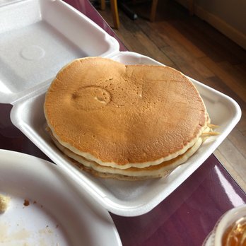 Island Cafe - 2 of my 3 pancakes!! They're going with me!! - Breakfast & Brunch Near Me - Anacortes, Washington Island Cafe - 2 of my 3 pancakes!! They're going with me!! - Breakfast & Brunch Near Me - Anacortes, Washington