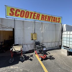 Mesa Market Place Swap Meet - Scooter rentals good experience. 09/25