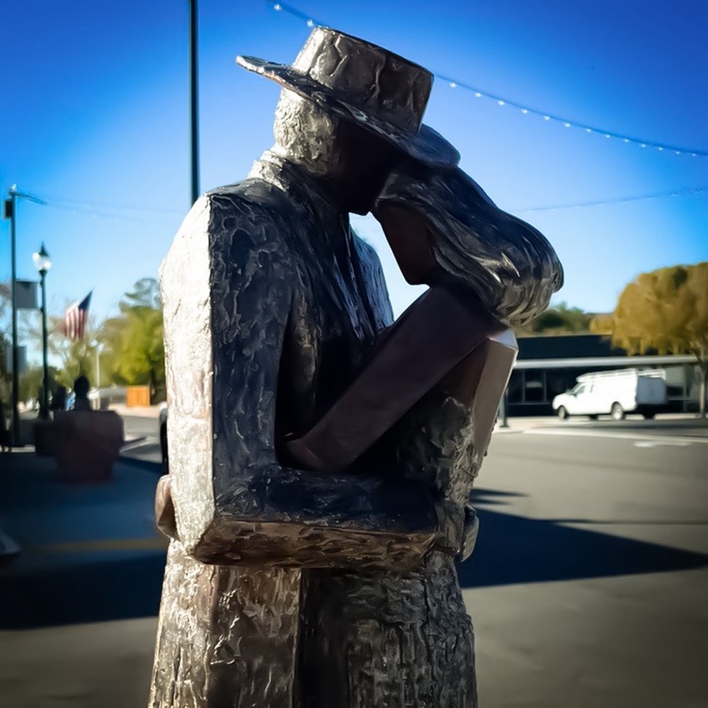 Boulder Dam Hotel - A lovely statement in the parking lot. - Hotels Near Me - Boulder City, Nevada