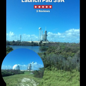 Launch Pad 39A - Space X Rocket on Pad 39A 10/11/2017 - Landmarks & Historical Buildings Near Me - Brevard, Florida Launch Pad 39A - Space X Rocket on Pad 39A 10/11/2017 - Landmarks & Historical Buildings Near Me - Brevard, Florida