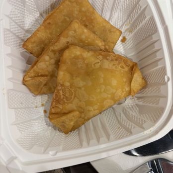 Red Pepper Wok - Crab Rangoons (again...we started eating before I got a pic) - Asian Fusion Near Me - Keller, Texas