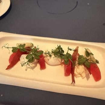 Reading Room Restaurant - Watermelon and burrata salad - Seafood Near Me - Bar Harbor, Maine