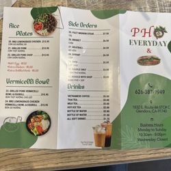Pho Everyday - Menu 5/24