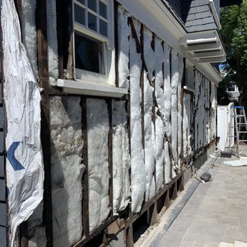 Franco's General Construction - the side of a house being remodeled - General Contractors Near Me
