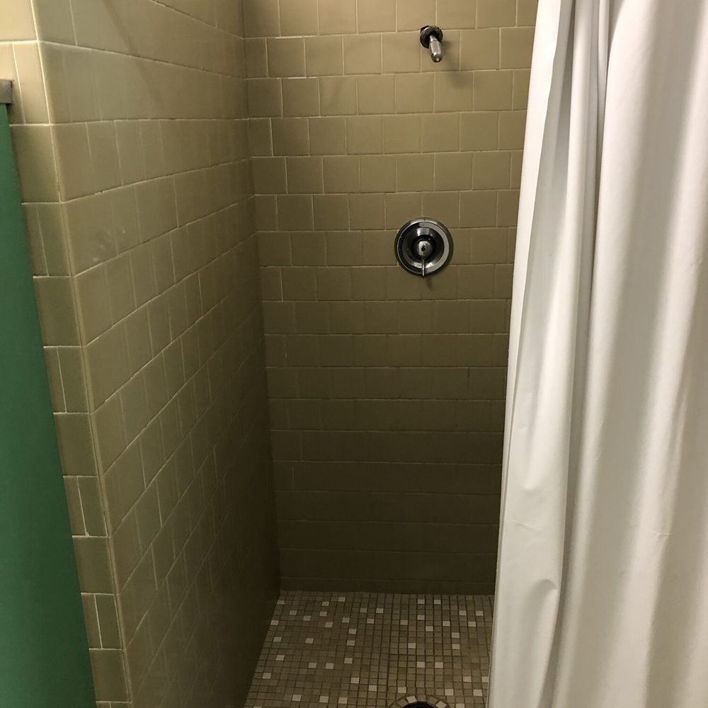 Showers and bathroom