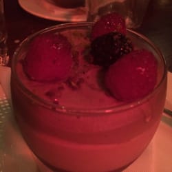La Quincaillerie Générale - Dessert du jour "verrine mousse au chocolat fruits rouges"