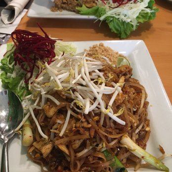 Supreme Thai Bistro - Pad Thai (medium spicy) and Spicy Thai Basil Fried Rice (thai spicy!) - Thai Near Me - Chantilly, Virginia Supreme Thai Bistro - Pad Thai (medium spicy) and Spicy Thai Basil Fried Rice (thai spicy!) - Thai Near Me - Chantilly, Virginia