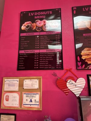 Menu photo 1 LV Donuts Las Vegas, NV