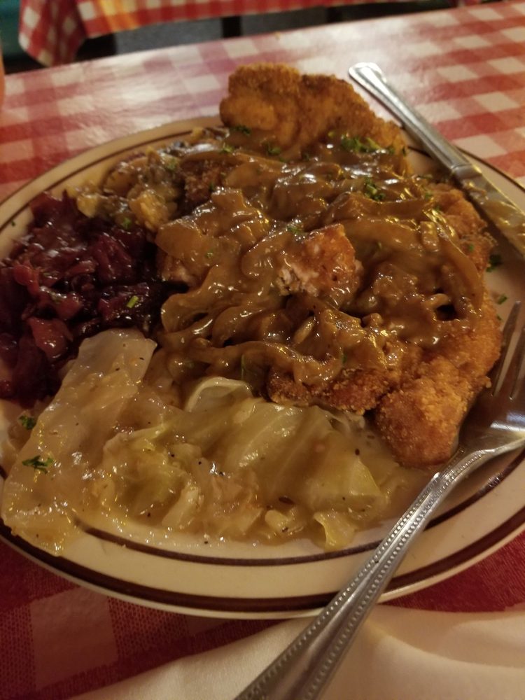Order ZWIEBELSCHNITZEL "MOSELTAL" food online from Winzer Stube store, Hudson on bringmethat.com