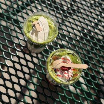 Ceré Tea - Matcha and strawberry matcha einspanners - Bubble Tea Near Me - Milpitas, California