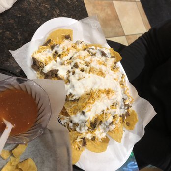 Antojitos Mexicanos - Carne Asada Nachos (w/o pico but it comes with it) - Mexican Near Me - Perris, California