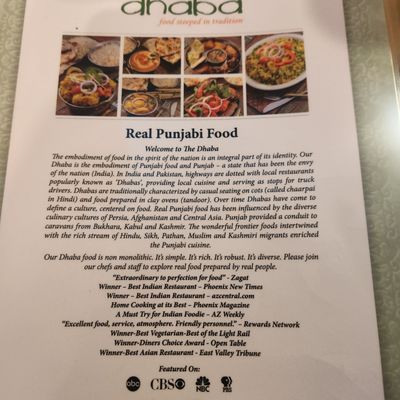 Menu photo 3 The Dhaba Tempe, AZ