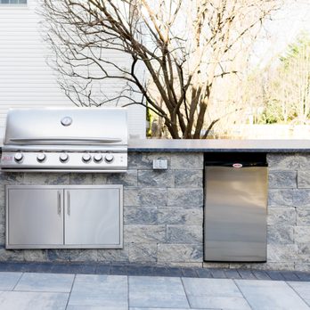 SJC Lawncare - a stainless steel outdoor kitchen - Landscaping Near Me - Cranford, New Jersey SJC Lawncare - a stainless steel outdoor kitchen - Landscaping Near Me - Cranford, New Jersey