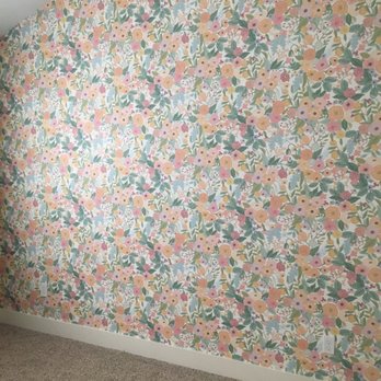 Professional Wallpaper - Nursery accent wall - Wallpapering Near Me Professional Wallpaper - Nursery accent wall - Wallpapering Near Me