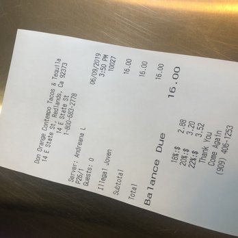 Don Orange - $16 for a mediocre drink that was mostly ice - Cocktail Bars Near Me - Redlands, California