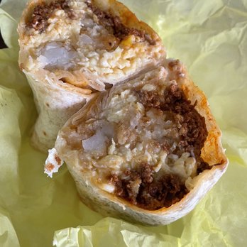 Egg Tuck - Breakfast Burrito with soy chorizo - Breakfast & Brunch Near Me - Los Angeles, California Egg Tuck - Breakfast Burrito with soy chorizo - Breakfast & Brunch Near Me - Los Angeles, California