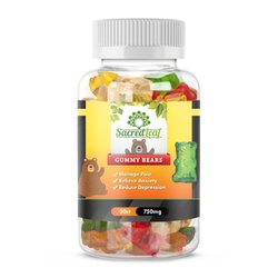 Sacred Leaf TX - 50 mg CBD gummies