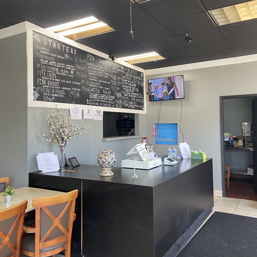 Pita King - the front desk of a restaurant - Greek Near Me - Escondido, California Pita King - the front desk of a restaurant - Greek Near Me - Escondido, California