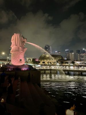 Merlion Park by null