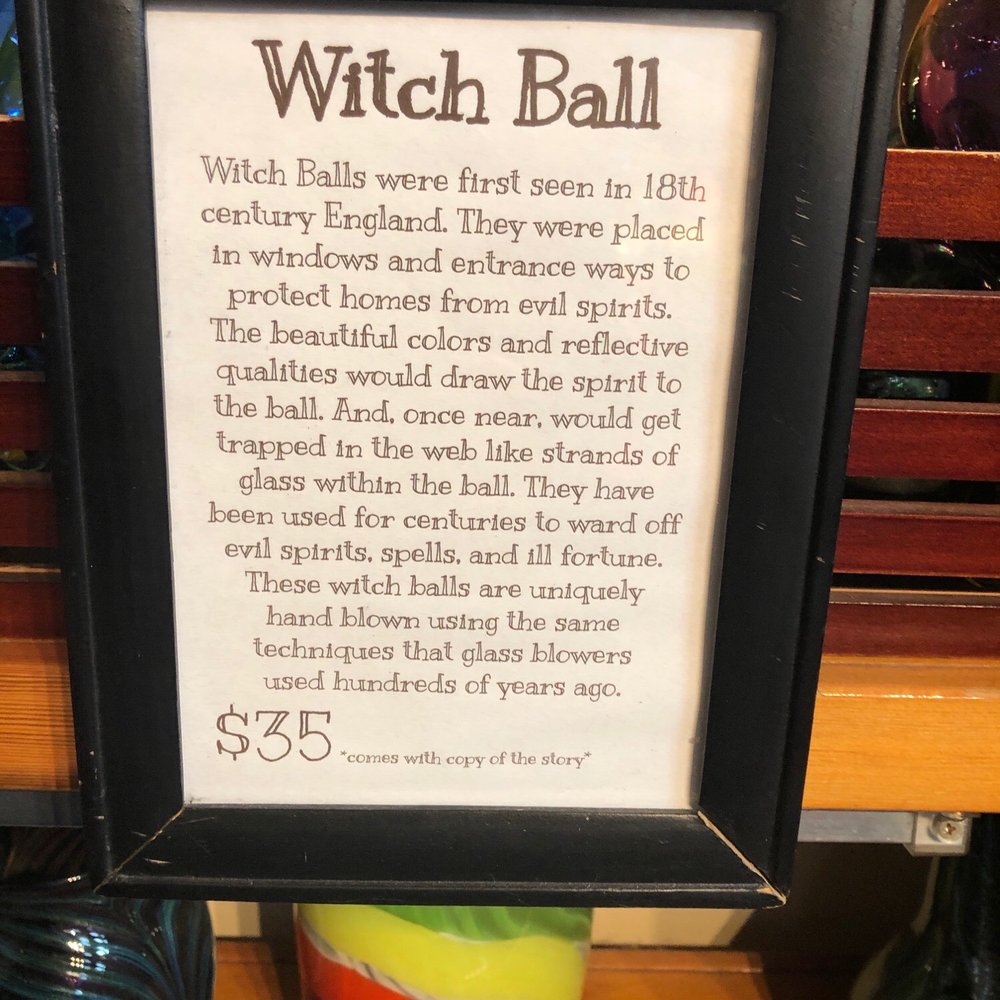 Gorge Glashaus - Witch ball history - Glass Blowing Near Me - Troutdale, Oregon