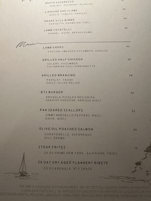 Menu photo 8 By The Sea Coronado, CA Menu photo 8 By The Sea Coronado, CA