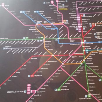 SL - They sell these at SL. Put it in an ikea frame and it is a nice souvenir of all the places you have been. - Buses Near Me