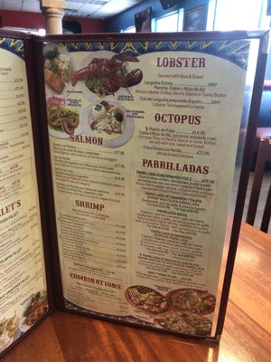 Menu photo 4 Ostioneria Michoacan Houston, TX