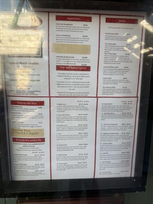 Menu photo 1 Pizza a'fetta Cannon Beach, OR