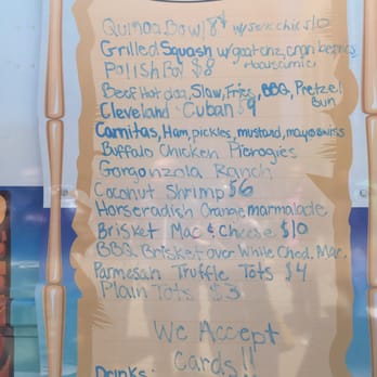 The Beachcomber Truck - Menu - Food Trucks Near Me - Hudson, Ohio The Beachcomber Truck - Menu - Food Trucks Near Me - Hudson, Ohio