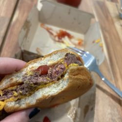 McDonald's - Undercooked burger