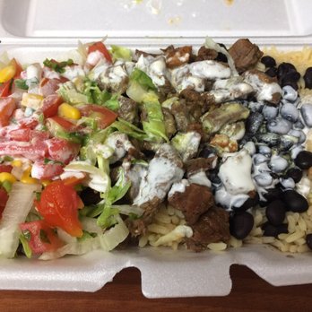 El Rey del Sabor - Steak platter? Or was it salted beef platter? Regardless it's an amazing deal for $7 - Food Stands Near Me - New York, New York El Rey del Sabor - Steak platter? Or was it salted beef platter? Regardless it's an amazing deal for $7 - Food Stands Near Me - New York, New York