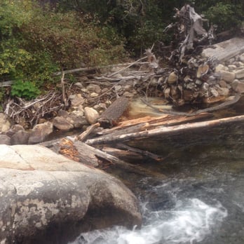 Horsetail Falls Hike - The river flows next to or near most of the trail - Hiking Near Me