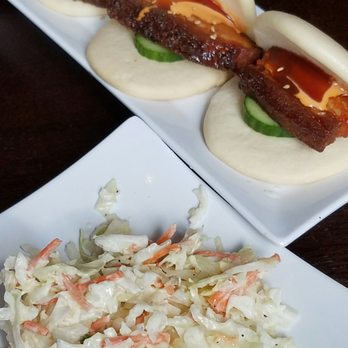 Bonchon - Saucy with a kick. We had the Cole slaw on the side. - Korean Near Me - Elk Grove, California Bonchon - Saucy with a kick. We had the Cole slaw on the side. - Korean Near Me - Elk Grove, California